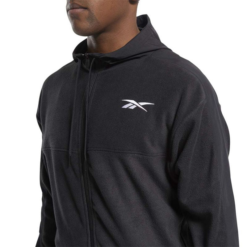 Reebok Workout Ready Fleece Full Zip Hoodie M FS8450 Pulóver