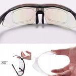 Rockbros 10003 Polarized Cycling Glasses - Black czarny glasses, training equipment