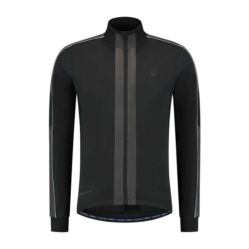 Rogelli ESSENTIAL HIVIS winter 4XL fekete dzseki