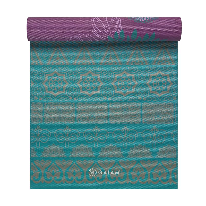 Double-sided Yoga Mat "KIKU" 6 MM lila nadrág