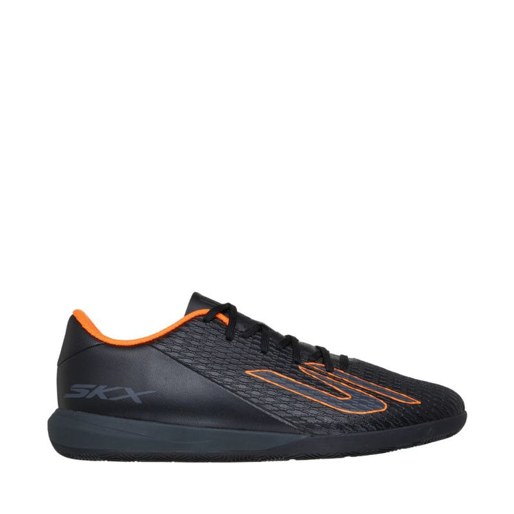 Skechers Club IC Football Boots Black and Orange 252136 BKOR narancssárga utcai cipő