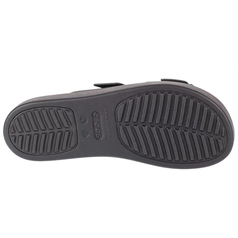 Crocs Brooklyn Low Wedge Sandal W 207431-001 flip-flops Cipő