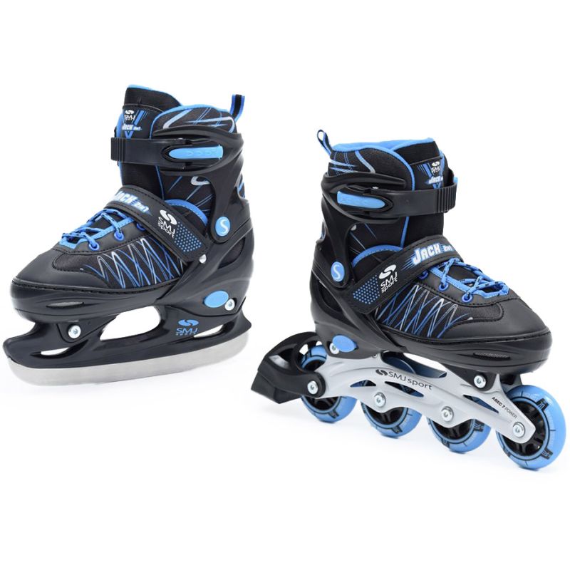 SMJ UT 103 Jack 2in1 Rollerblades fekete görkorcsolya