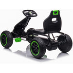 Enero 18 Pedal Go-Kart Black And Green zöld toys