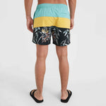 O'Neill Mix&Match Cali Block Swim 15'' sárga shorts, swimming shorts
