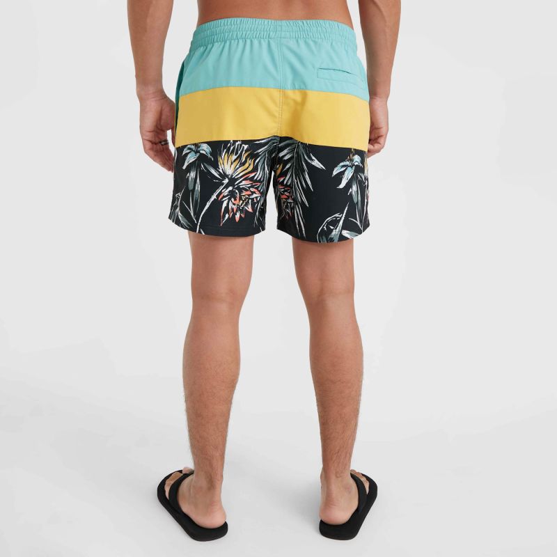O'Neill Mix&Match Cali Block Swim 15'' sárga shorts, swimming shorts