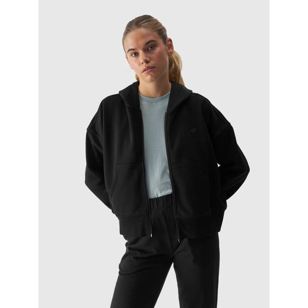 4f Women's sweatshirt with a hood, 4FWAW24TSWSF1306-20S General