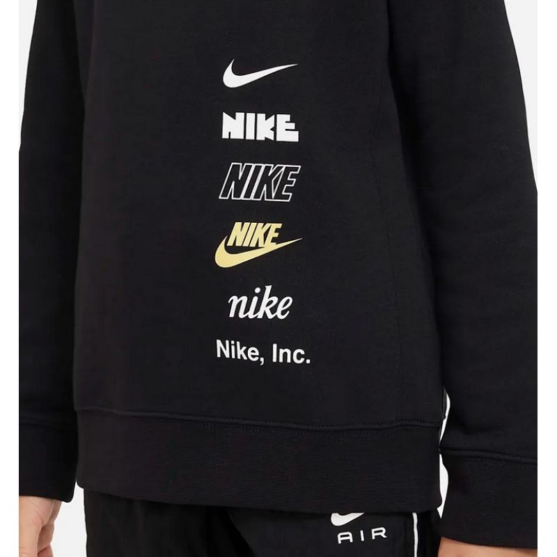 Nike Sweatshirt Nike Sportswear Jr. DX5162 010 Pulóver
