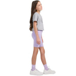 4F Girls' CAS F028 purple 51S lila short 4FJWSS26TSTIF02851S