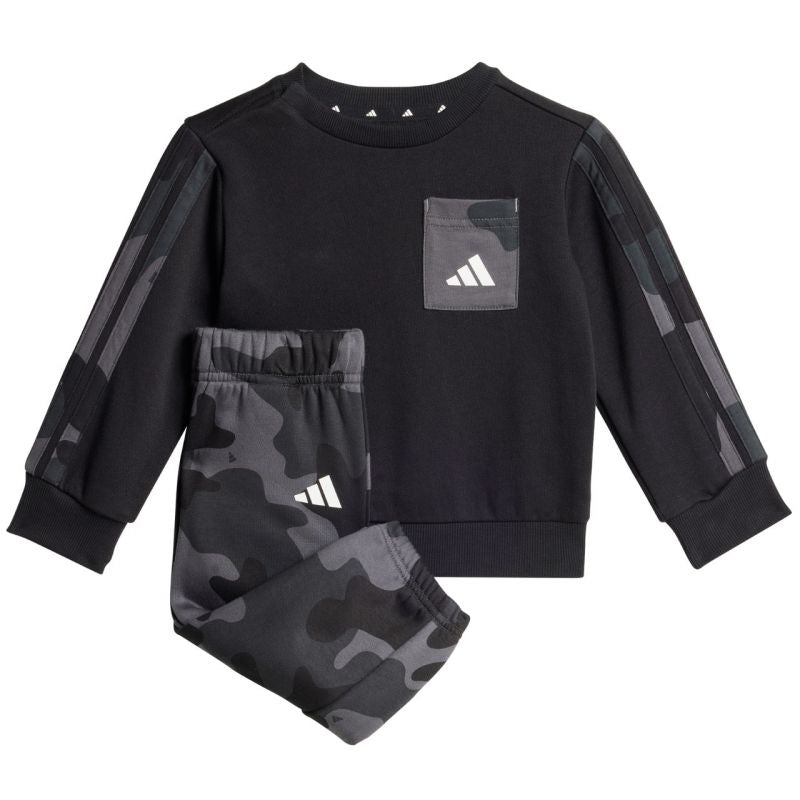 adidas Infinity Camo FL Set Jr tracksuit JW2456 edzőruha