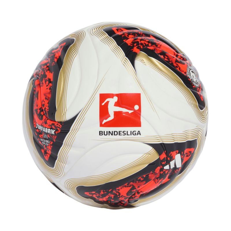 Adidas Football Bundesliga 26/27 Torfabrik Mini white-orange-gold arany labda