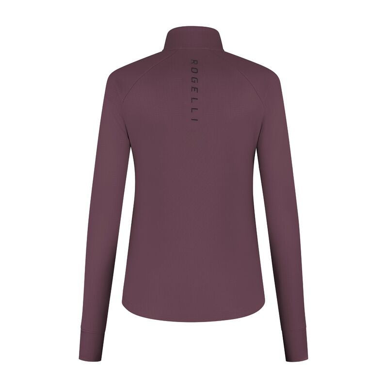 Rogelli ESSENTIAL purple running sweatshirt lila pulóver