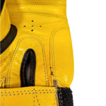 TOP TEN (W) FIGHT RTT-2 Boxing Gloves 10 oz Black and Yellow sárga kesztyű