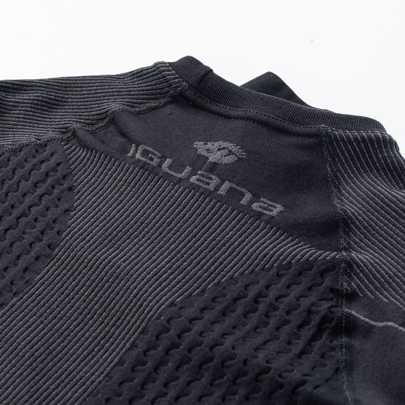 Iguana Gambit W Top W Thermoactive T-shirt fekete termoaktív ruha 92800556710