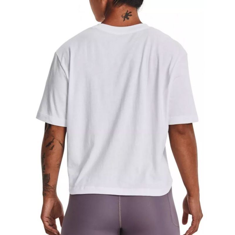 Under Armour Live Novelty Silo SS W 1369881 100 T-Shirt Póló