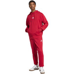 Men's adidas Essentials Feelcozy Hoodie red KC0907 piros kapucnis pulóver