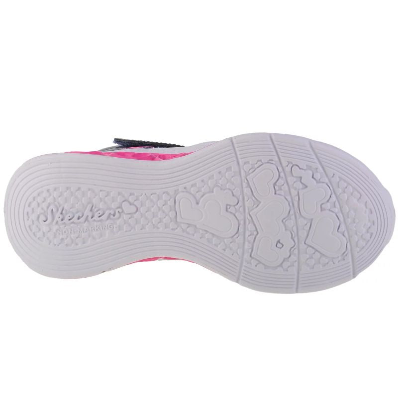 Skechers Flutter Heart Lights - Simple Amor Jr 302677L-NVMT shoes Cipő