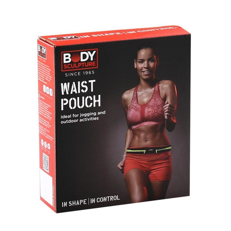 Body Sculpture BP 105 Reflective Running Belt fekete táska BP105