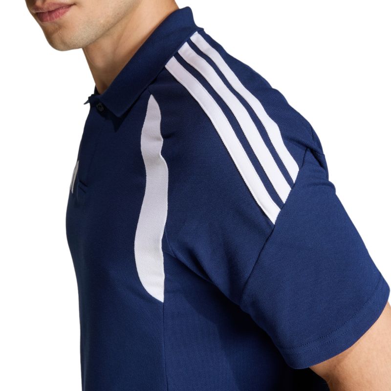 Adidas Tiro 26 League Shirt, Navy, sötétkék férfi galléros póló KF3401