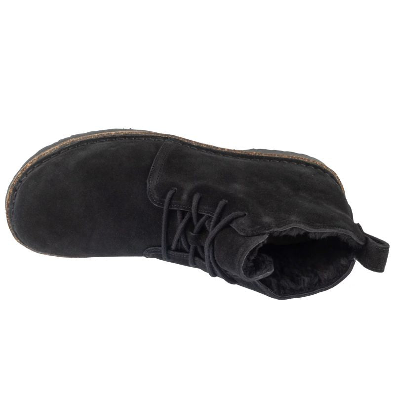 Birkenstock Uppsala Mid Shearling 1028154 Black fekete papucs