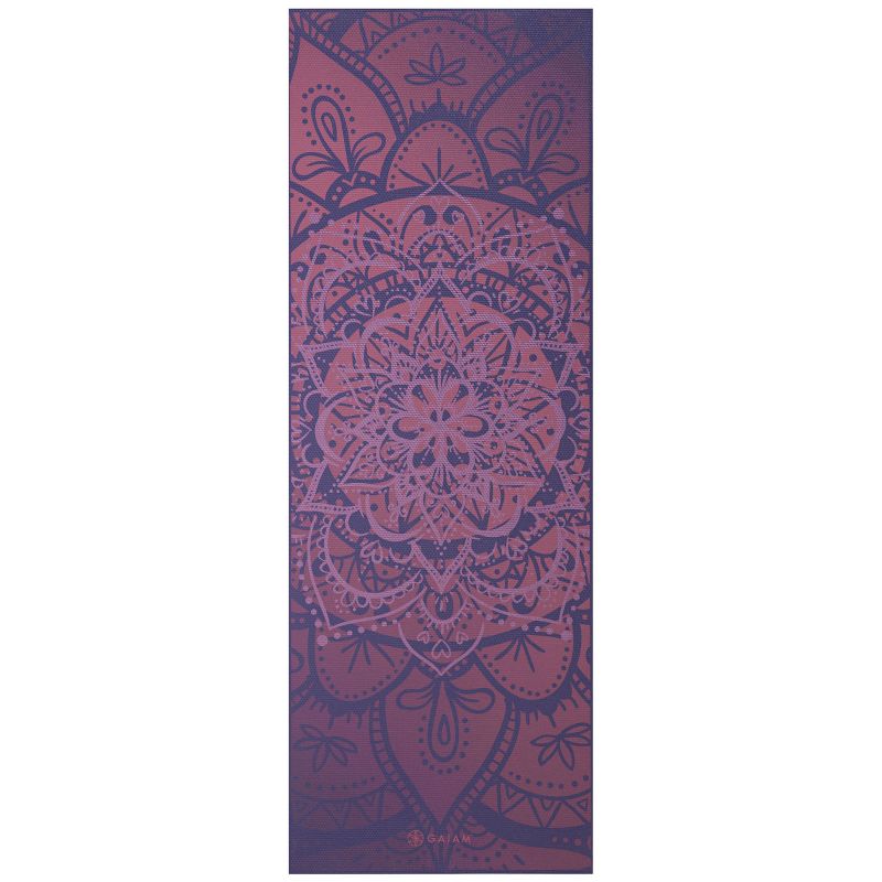 Yoga Mat Gaiam Premium Athenian Rose 6 mm 63958