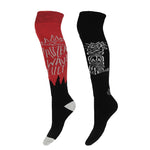 O'Neill Ski Kneehigh Frozen Wave socks fekete zokni