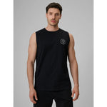 4F Men's sleeveless relaxed smooth t-shirt póló