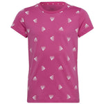Adidas BLUV Tee Jr rózsaszín póló