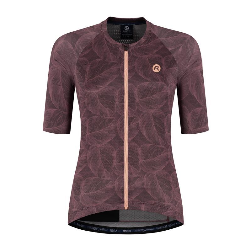 Rogelli ESSENTIAL II women's T-shirt bordó póló