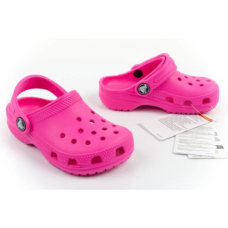 Crocs Classic Clog T children's clogs sandals pink comfortable fashionable
