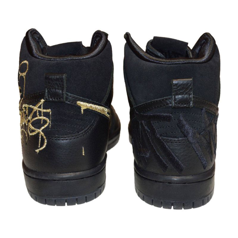Nike SB Dunk High FAUST Men's Sports Black - DH7755-001 arany utcai cipő