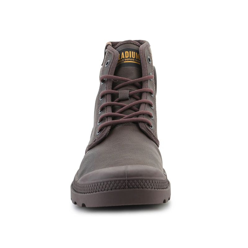 Palladium PAMPA HI COATED U 74375-249-M Dark Cocoa shoes Cipő