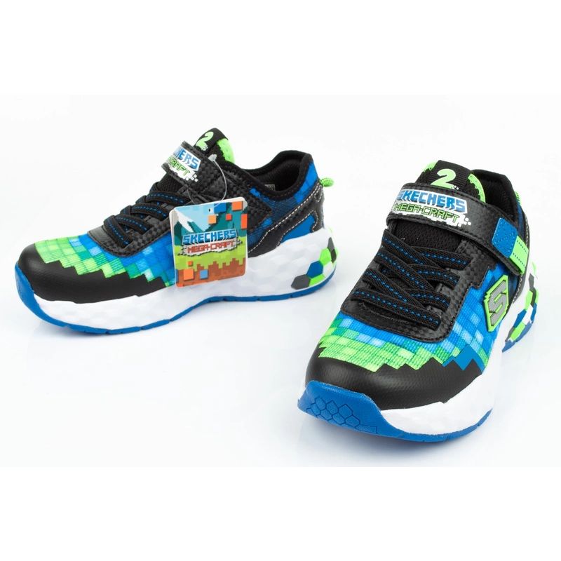 Skechers Minecraft LED Jr 402204L/BBLM Utcai cipő