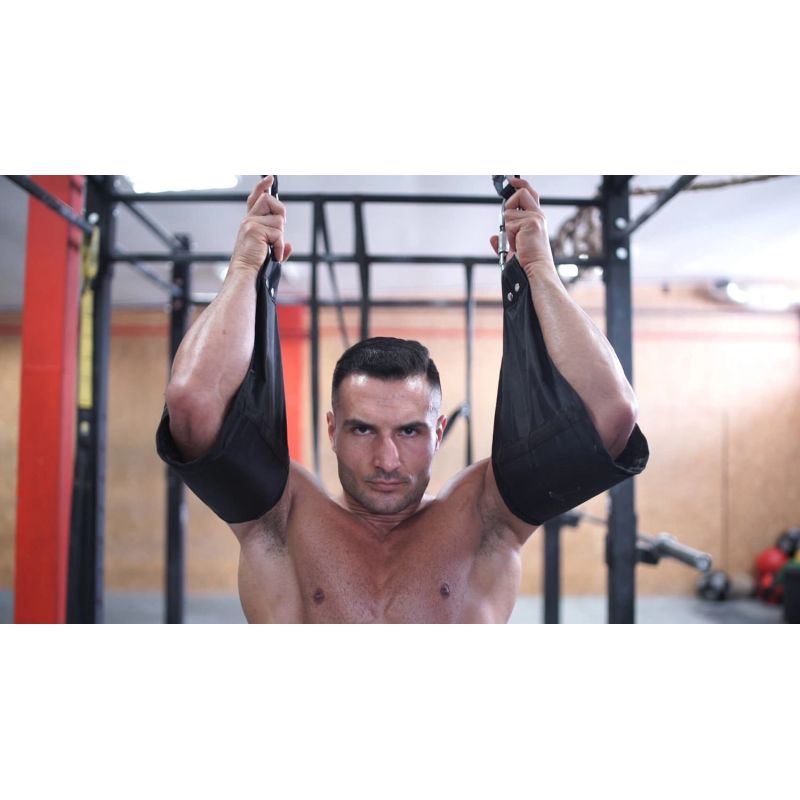 DBX Bushido DBX Strap Pro - Reinforced Training Handles - AB Sling Strap training equipment