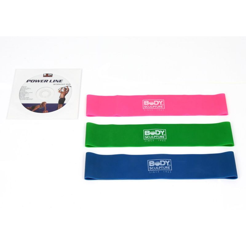 Body Sculpture BB 103 Resistance Band Set színes edzőfelszerelés BB103