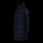 CMP women's winter coat with hood, waterproof, insulated, ( ) fekete dzseki