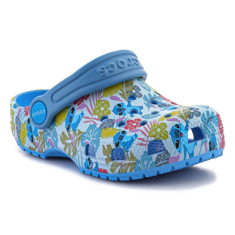 Crocs Toddler&#39;s Disney Stitch Classic Clog Jr 209471-4TB flip-flops Cipő