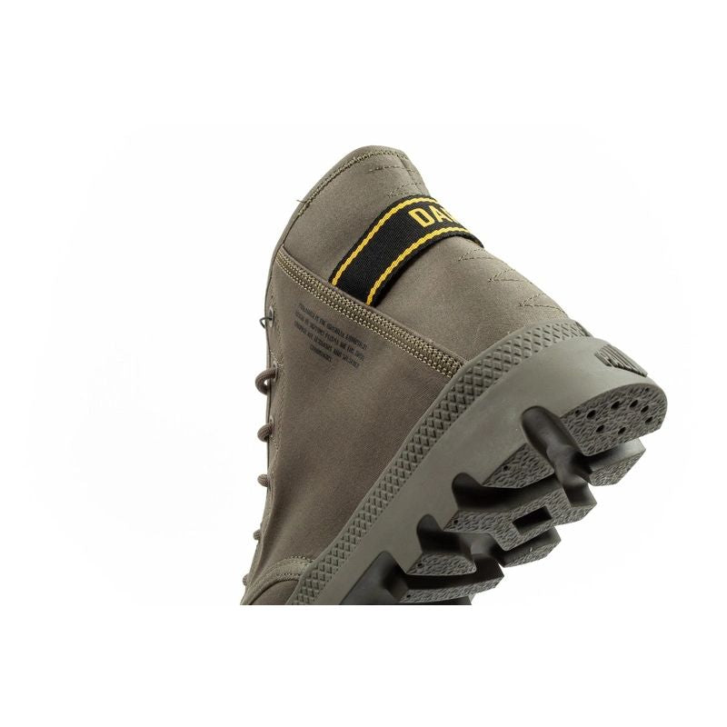 Palladium Men's Pampa Hi Dare II High Top Sneakers Olive fekete utcai cipő