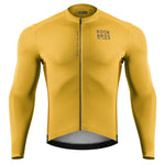 Rockbros 15120015024 ROAD TO SKY men's cycling jersey long sleeve M - yellow m \ żółty póló