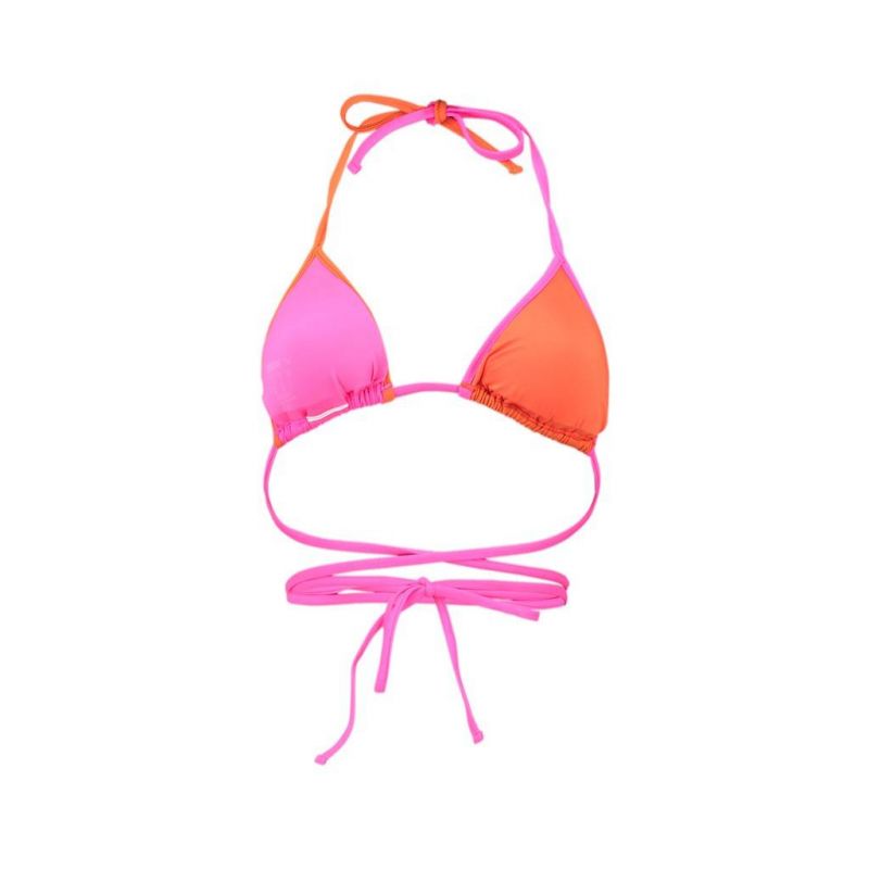 Puma Swim Women Wrap Triangle 1P Bikini Top Bra 938065-02 Ruházat