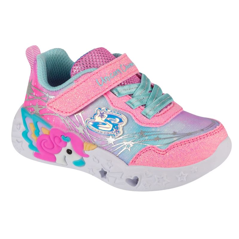 Skechers Unicorn Charmer - Lil Stellar 302694N-PKTQ Pink 22 General