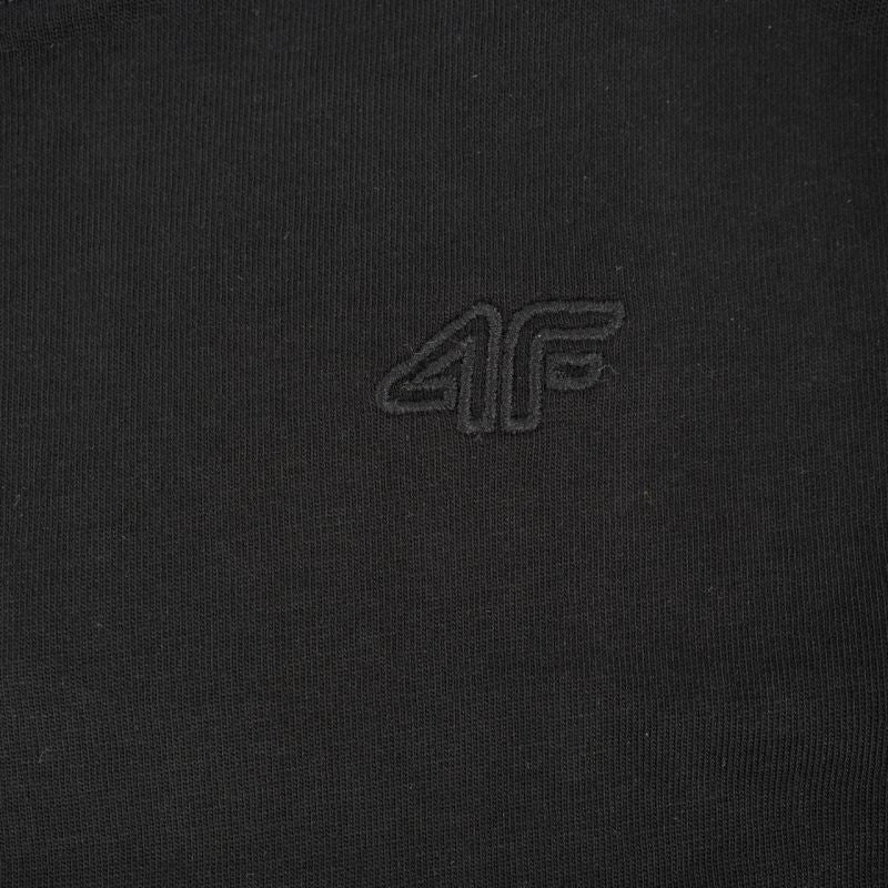4F Longsleeve T-shirt for girls F460 deep 20S fekete póló