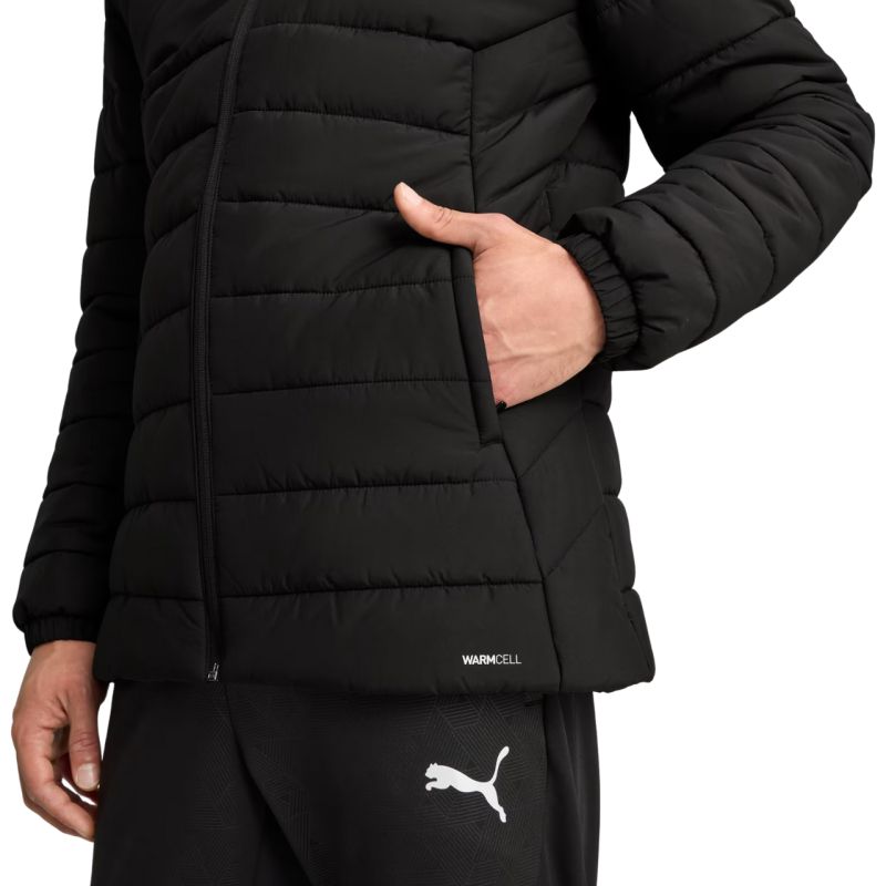 Puma Team Additions Hooded Padded Men's Jacket Black 659795 03 Ruházat