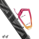 Rockbros RKL02 Aluminum Bottle Cage - Red and Gold czerwony || żółty training equipment