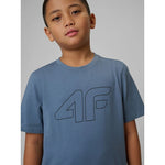 4F Boy's regular printed T-shirt shirts