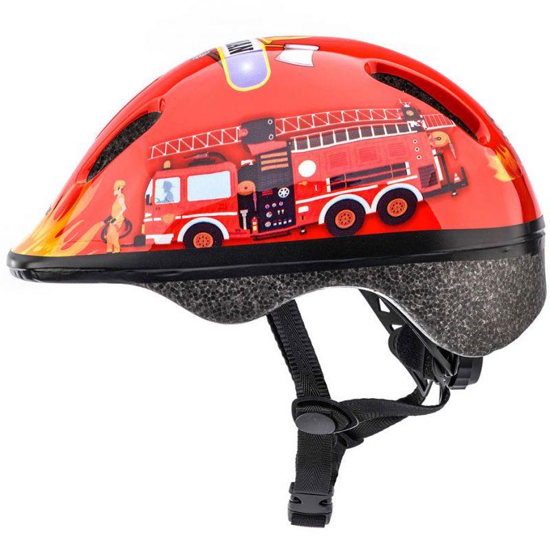 Meteor KS06 Firetracker bicycle helmet size S 48-52 cm Jr fekete helmets