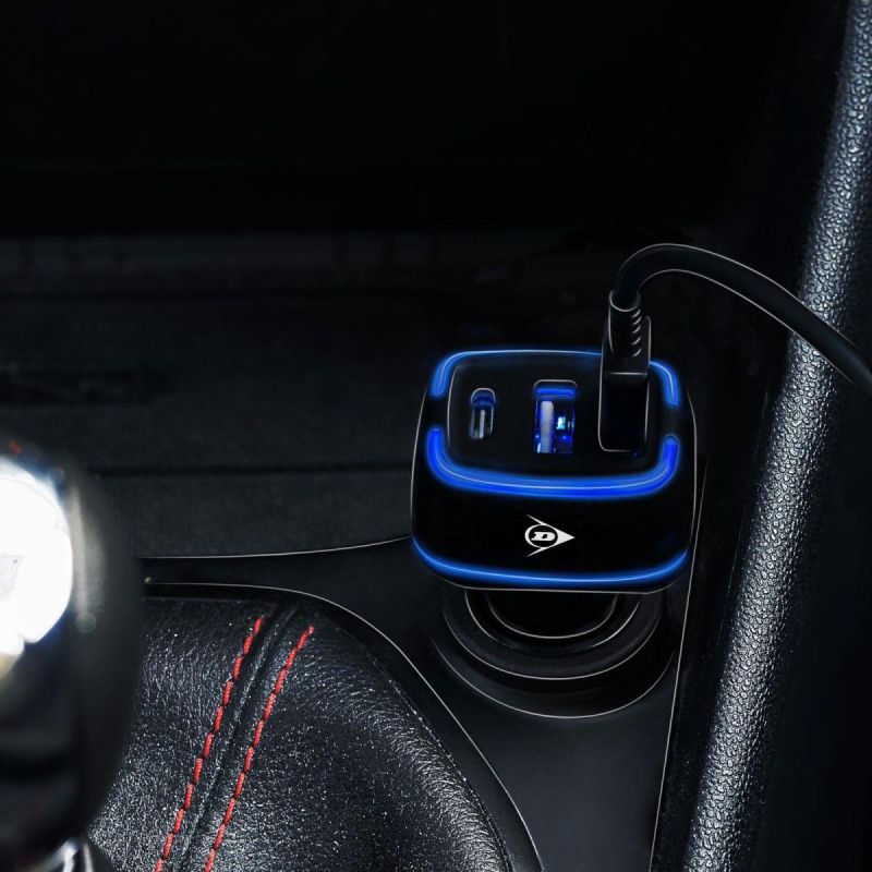 Dunlop MULTI CAR CHARGER 2x USB A + USB C kiegészítő GSP-242194