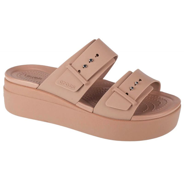 Crocs Brooklyn Low Wedge Sandal W 207431-2Q9 flip-flops Cipő