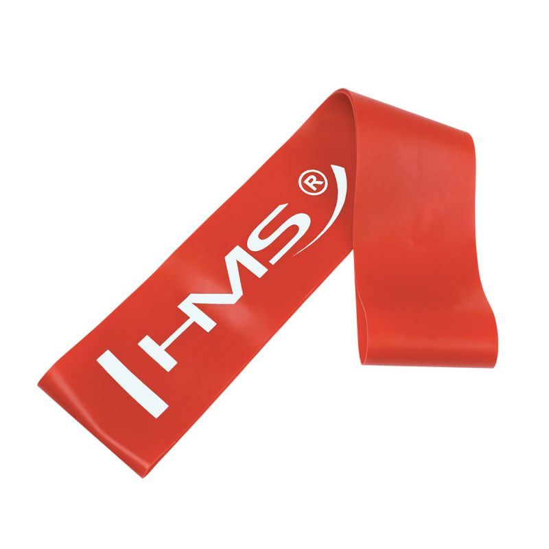 HMS Exercise band GU04 RED 0.7 x 50 x 600 MM piros csuklópánt 17-33-011