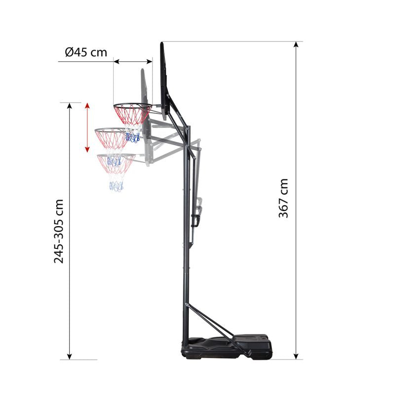 NILS ZDK020 basketball hoop labda